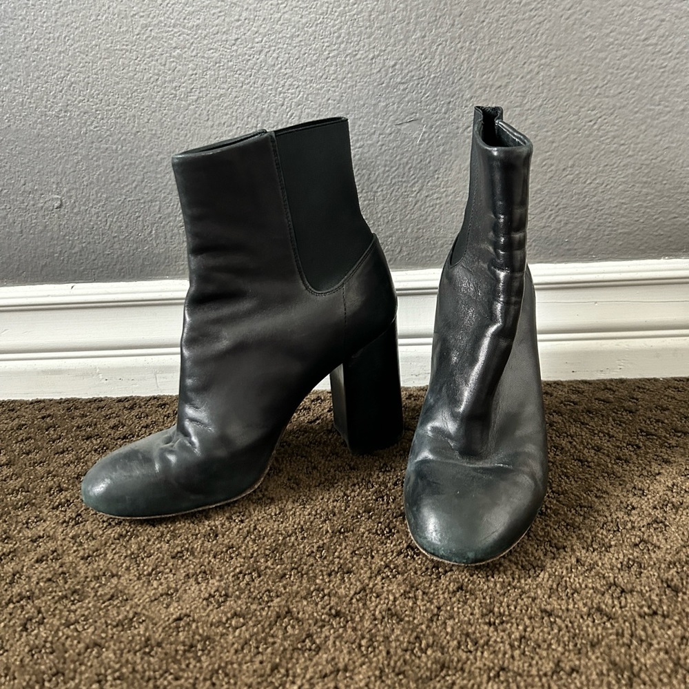 Rag & Bone black leather booties